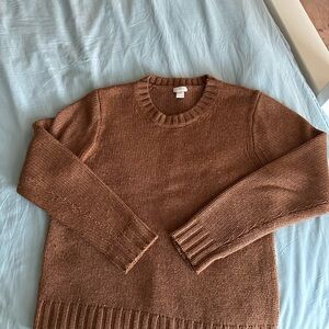 J.Crew Tan Knit Sweater
